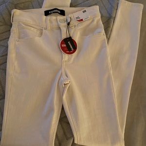 Express High Waisted skinny jeans